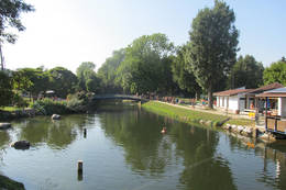Übersicht über das Flussbad St. Ruprecht