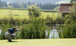 Almenland Golf course with water barriers