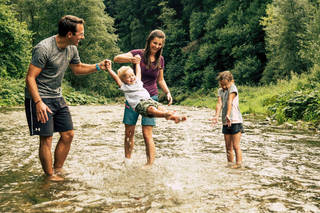 Familienwanderung in der Raabklamm
