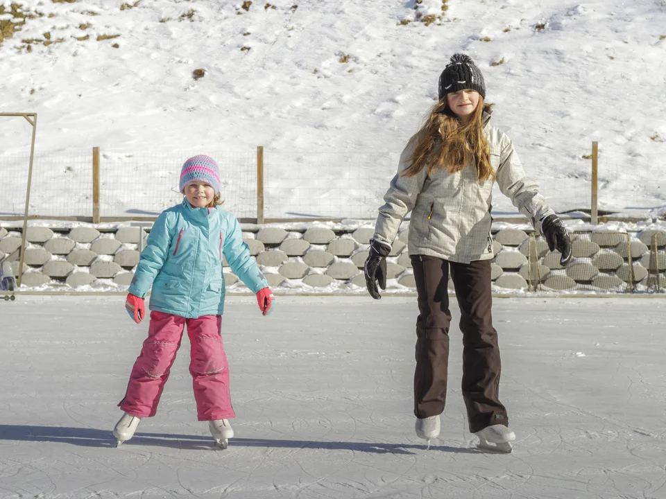 Eislaufplatz beim Karl-Wirt.