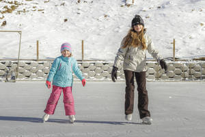 Eislaufen bei der Freizeitanlage Karlwirt