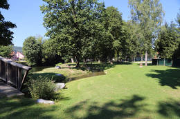 Liegewiese im Flussbad St. Ruprecht