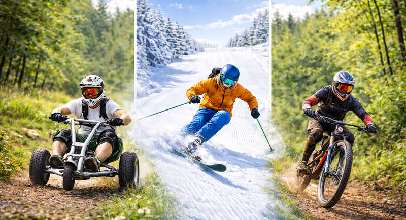 Funbase Holzmeisterlift auf der Sommeralm.