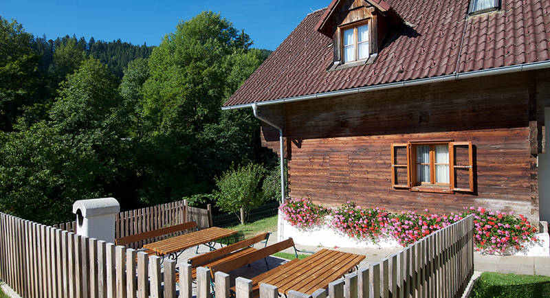 Hausfoto Urlaub am Bauernhof Klein Bachbauer