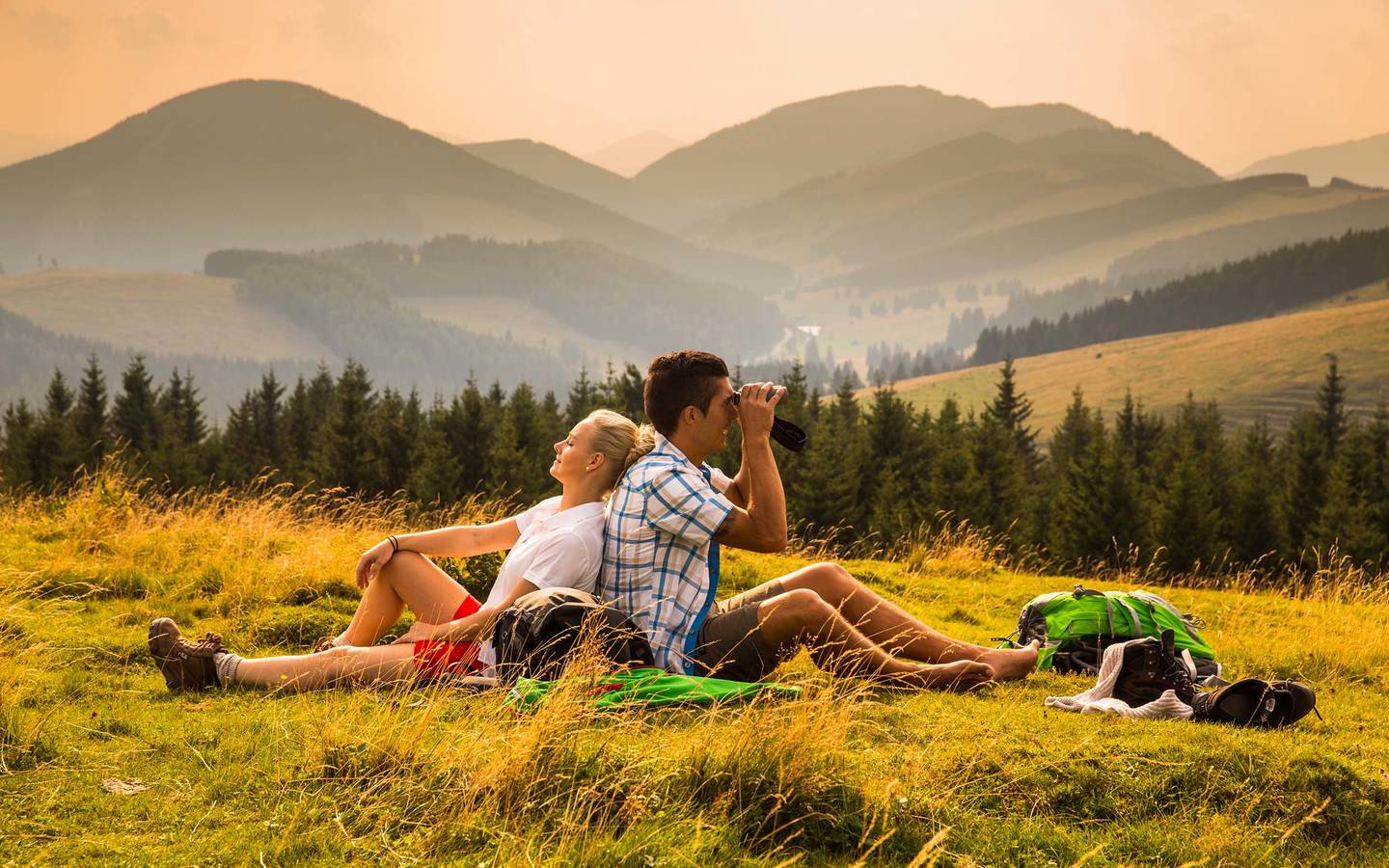 Hiking at Sommeralm