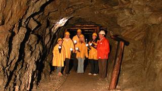 Schaubergwerk Heimatmuseum Gruppen im Naturpark