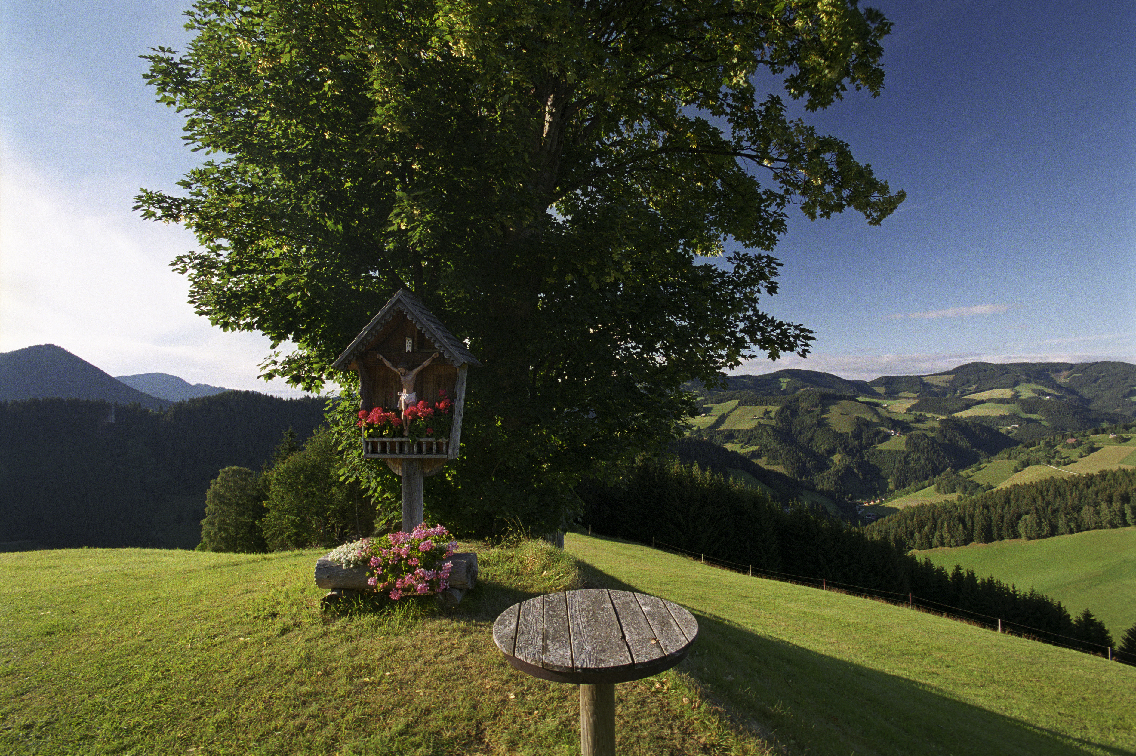 Landschaft im Naturpark Almenland (c) B. Bergmann