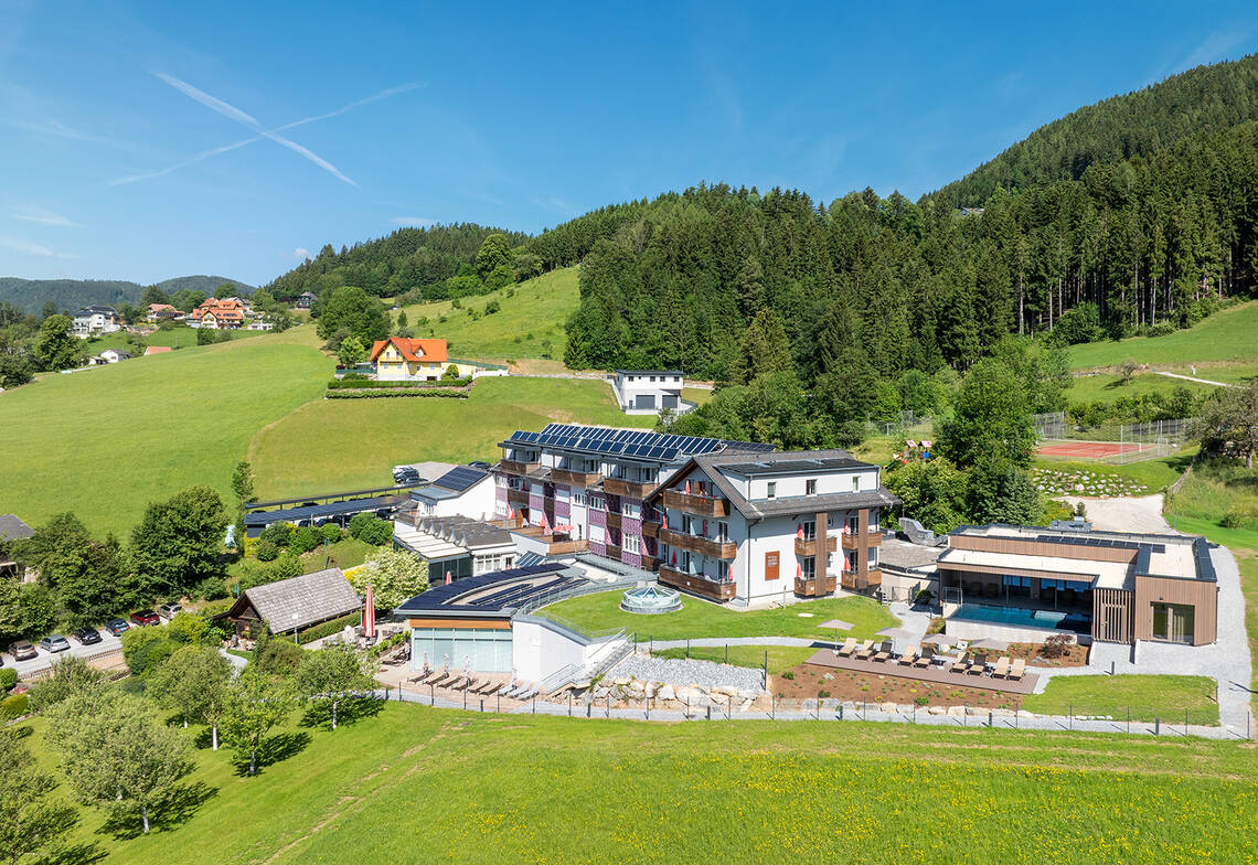 Die Außenansicht vom Vital-Hotel-Styria. Die Außenansicht vom Vital-Hotel-Styria.