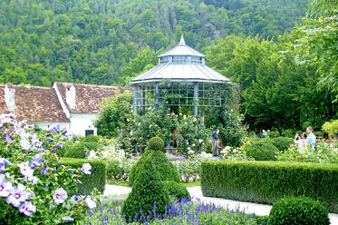 Pavillion im Schlossgarten Herberstein