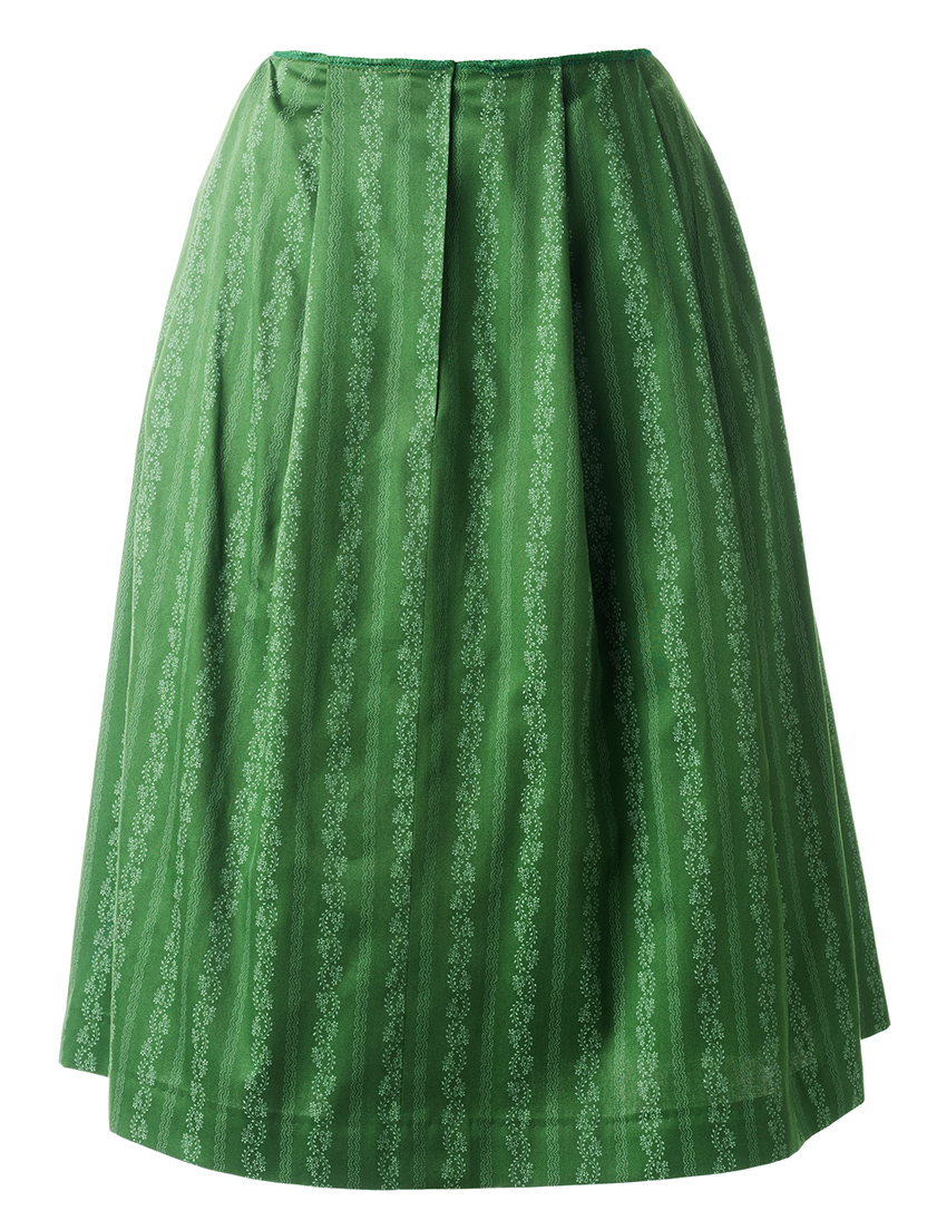 Almenland Dirndl, Kittel in grün
