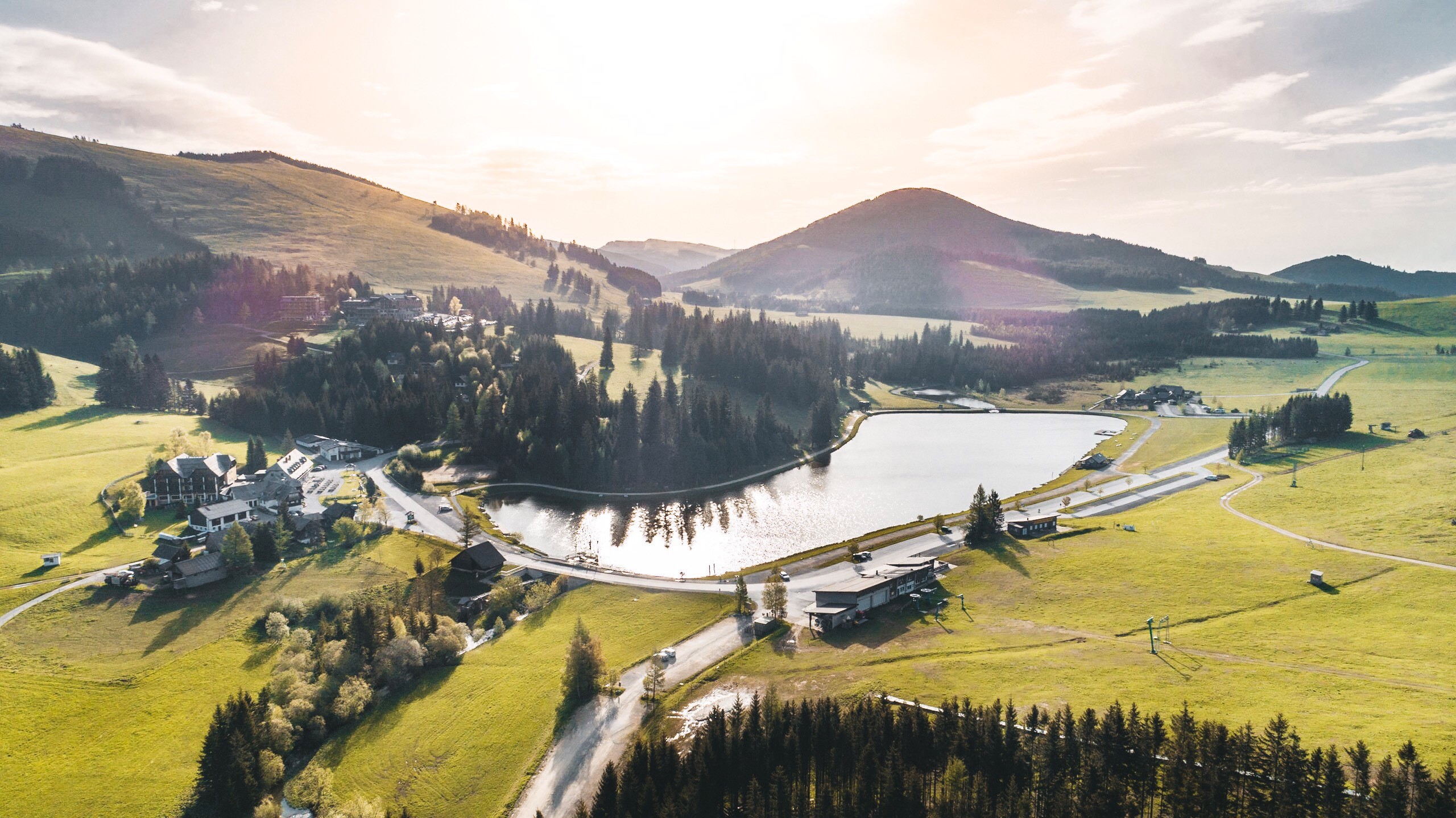 Teichalmsee by drone (c) Friedl