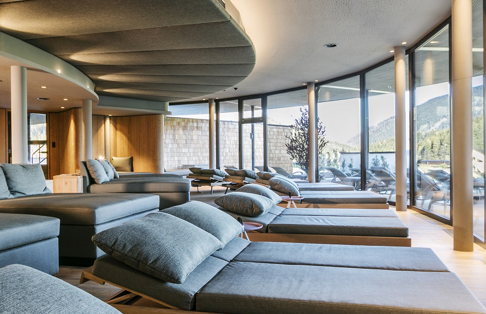 Ruhebereich im Almwellneshotel Pierer