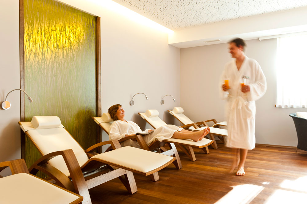 Wellnessen beim Teichwirt