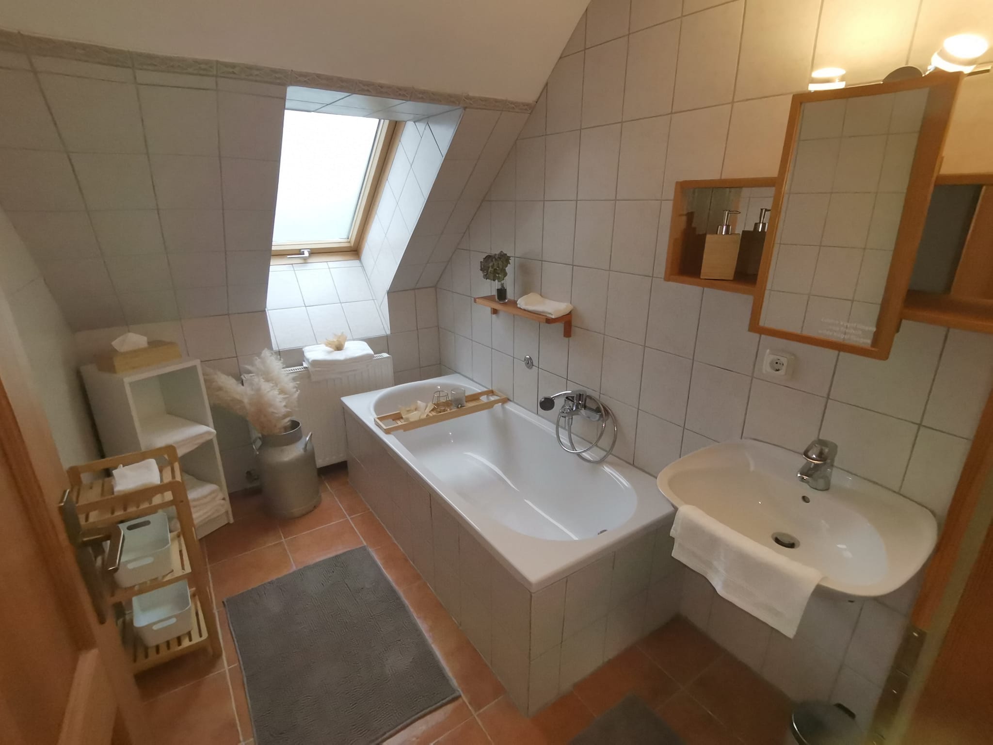 Badezimmer im Landhaus