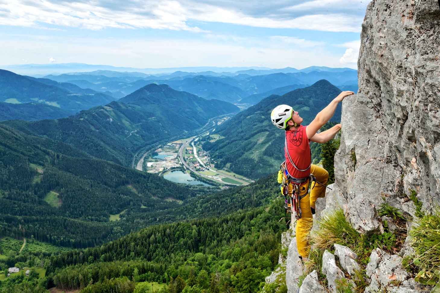 Almenland / Klettern im Urlaub in der Steiermark