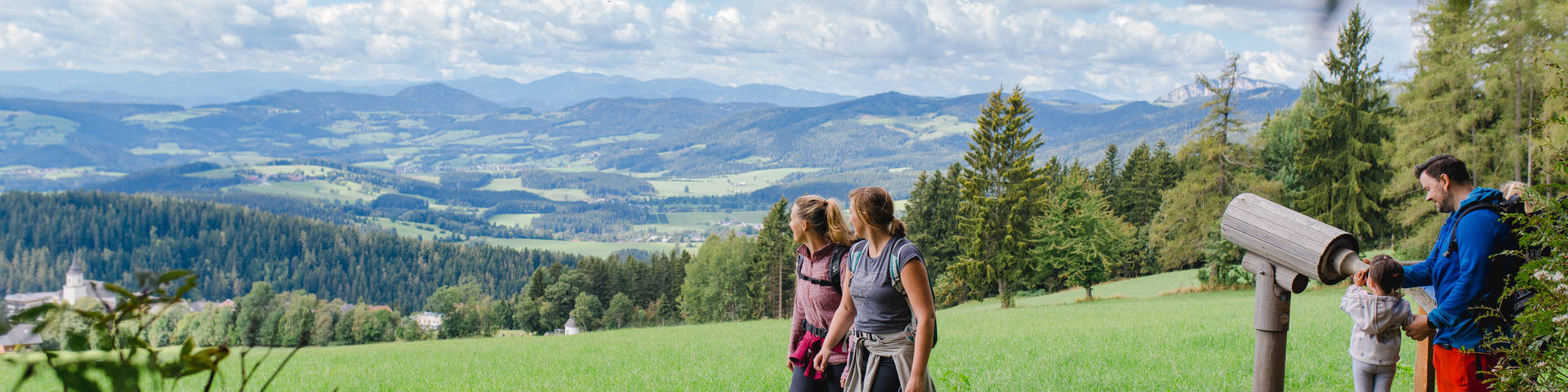 Wanderung mit der ganzen Familie