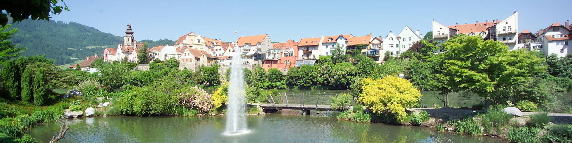 Panoramablick auf Frohnleiten