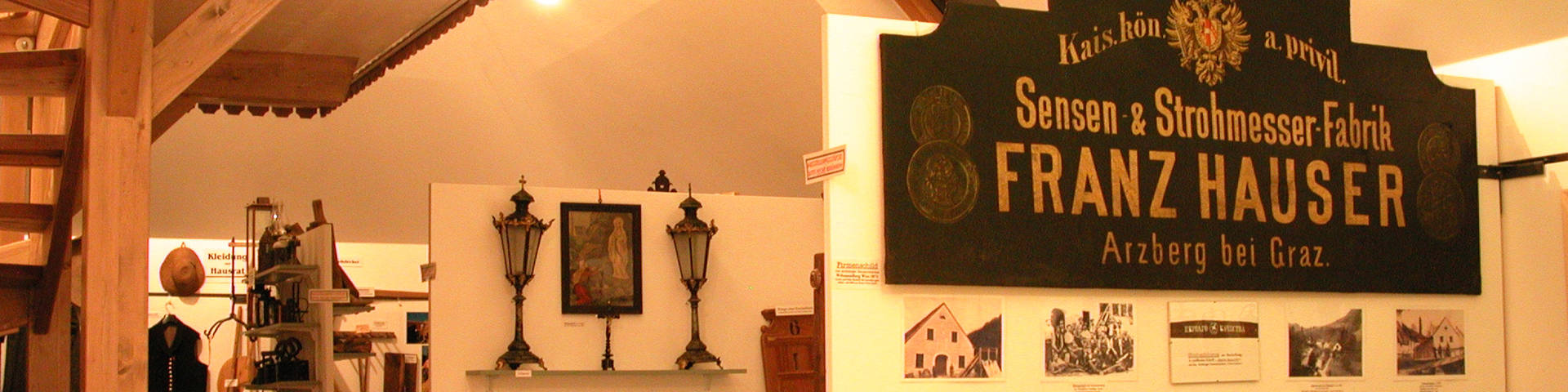 Im Heimatmuseum in Arzberg