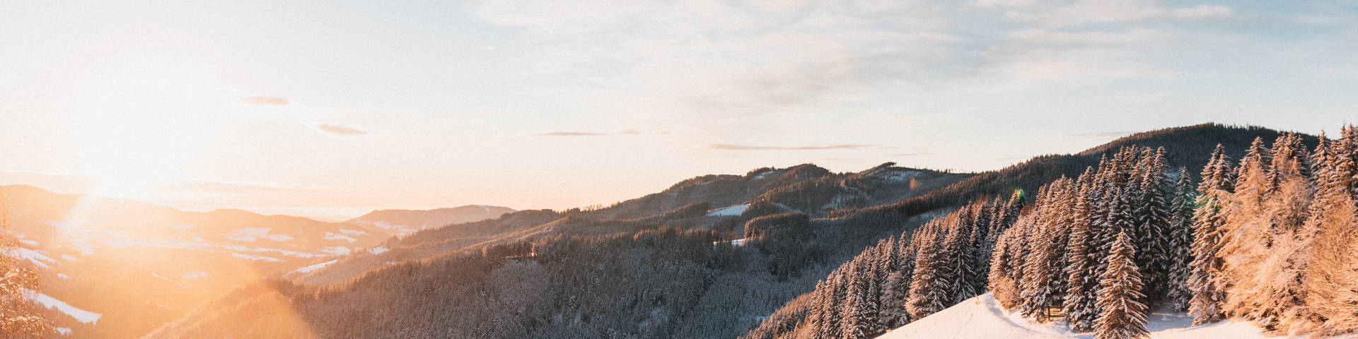 Winterlandschaft im Almenland
