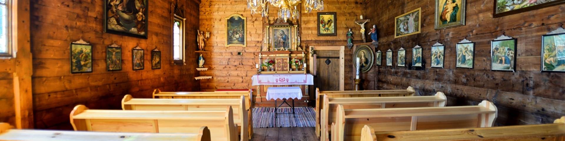Altar in der Wallfahrtskirche Schüsserlbrunn