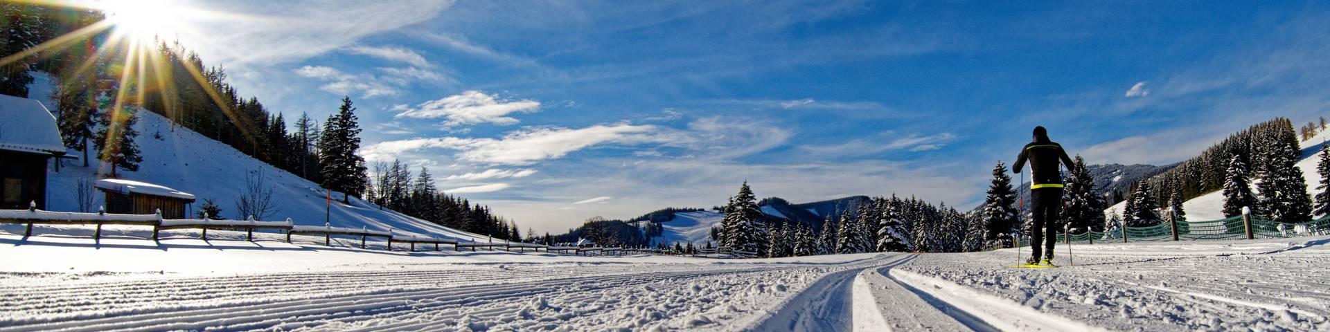 Spuren im Schnee